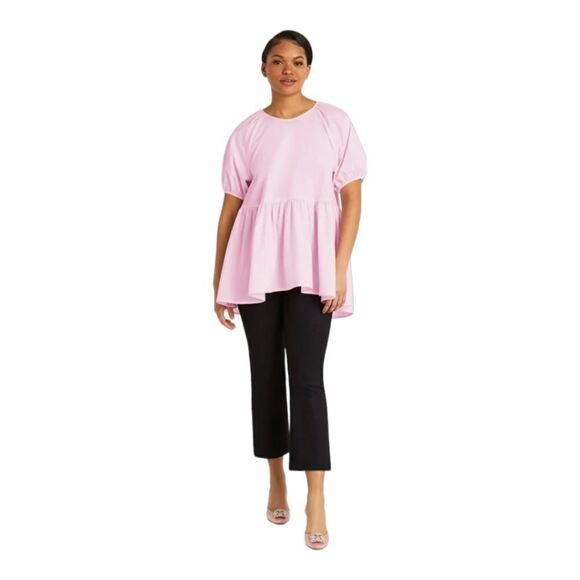 Hill House Puffed Sleeve Francesca Top Ballerina Pink Cottagecore‎ XS NWT - Picture 4 of 14